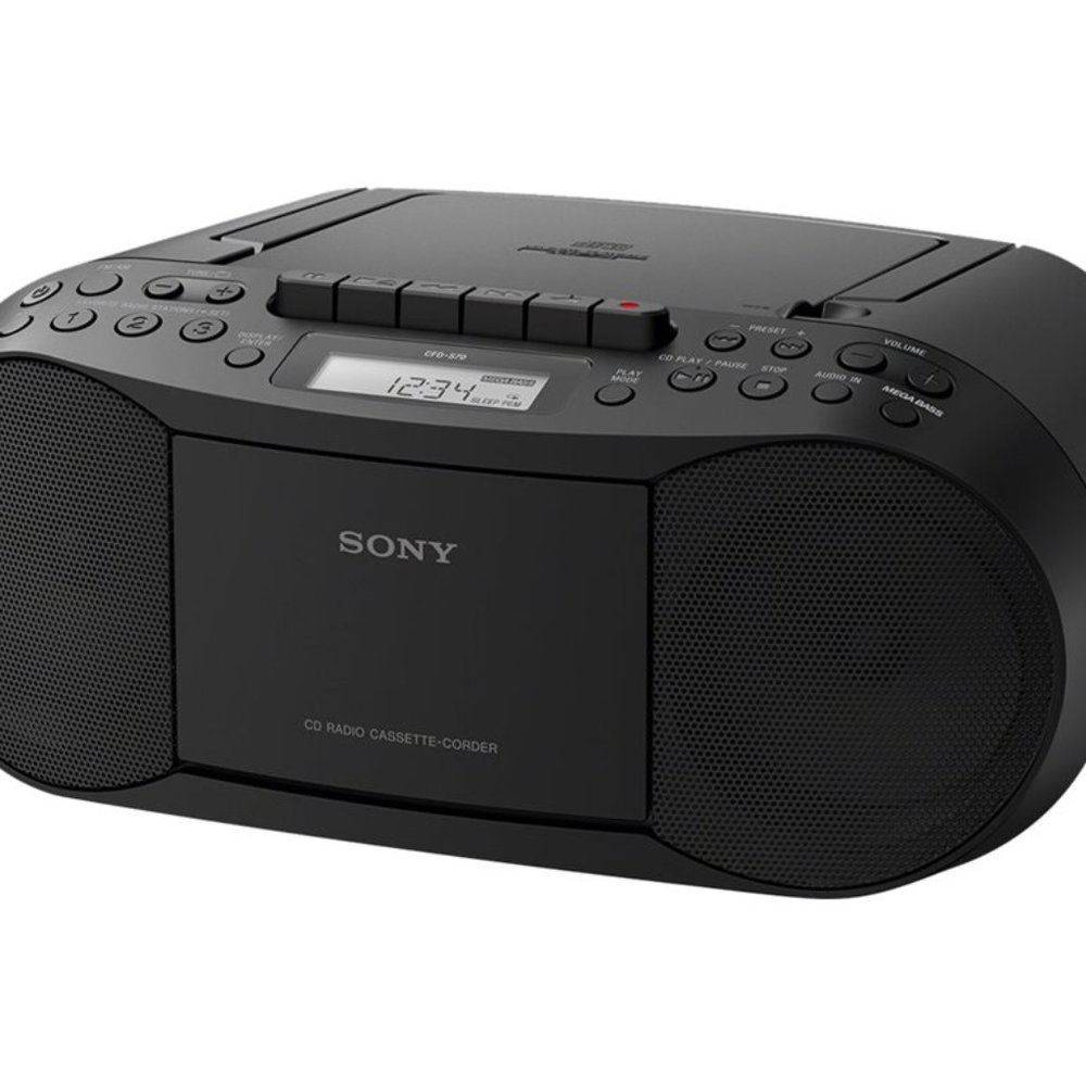 New and unopenedCFD-S70BLK Stereo CDCassette Boombox